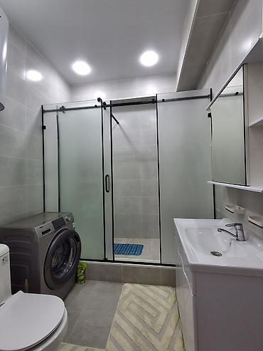 Посуточная аренда квартир: 1 комната, Душевая кабина, Постельное белье, Кондиционер — 9