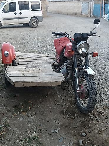 Motosikletlər: Yükləmə qoşqusulu motosiklet - Model: Sovet istehsalı iki silindrli — 1