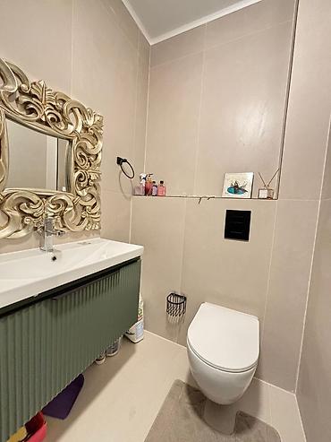 flat osh: 3 комнаты, 90 м², Золотой квадрат Элитка, 12 этаж, Дизайнерский ремонт — 7