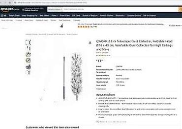 Ostali pribor i dodaci za alate: Teleskopska prašilica za prašinu – siva - Produživi — 20