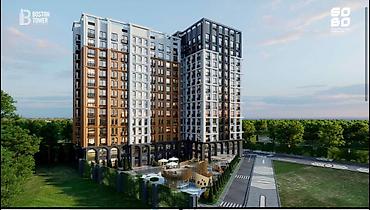 кут tower: 1 комната, 48 м², Браво коттеджный городок Элитка, 13 этаж, ПСО (под самоотделку) — 1