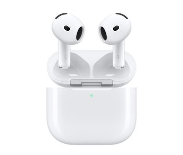 Səs gücləndiriciləri: Yeni Simsiz (Bluetooth) Qulaqcıqlar, Apple, rəng - Ağ