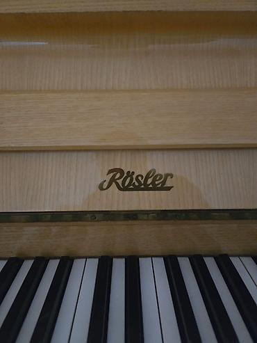 Rösler akustik piano – vertikal (upright) model. Alverçi deyilem öz