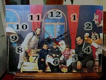 Satovi za kuću: Personalizovani zidni/sobni sat sa vašom fotografijom ZIDNI sat sa — 35