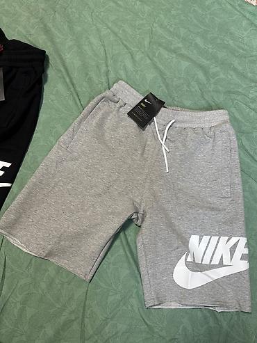 трико биксер: Мужские шорты, M, Nike, Новый, цвет - Серый — 1
