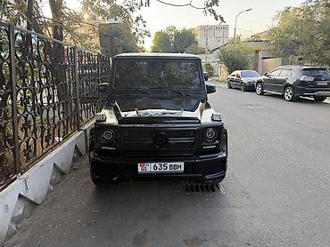 мерсадес гигант: Mercedes-Benz G-Class: 2001 г., 5 л, Автомат, Газ, Внедорожник — 2