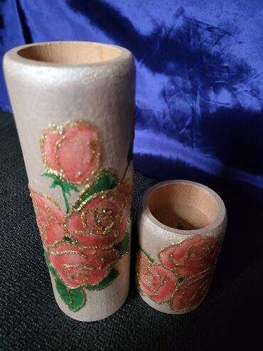 Sveće i svećnjaci: Set svećnjaka, bоја - Šareno, Novo na lalafo.rs — 3 Sveće i svećnjaci: Set svećnjaka, bоја - Šareno, Novo — 3