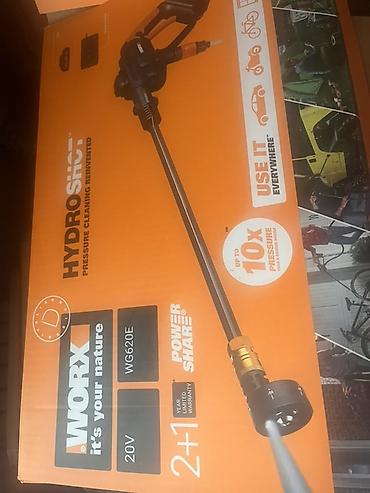 jysk stol za terasu: WORX Hydroshot WG620E bežični perač pod pritiskom, 20V. - Prijenosni — 1