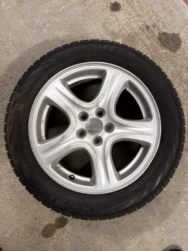 купить зимние шины на 14 бу: Дөңгөлөктөр монтажда 205 / 55 / R 16, Кыш, Колдонулган, 1 даана, Жеңил унаалар, Куйма, тешиктери - 5
