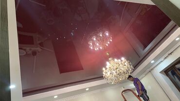 Натяжной потолок: Натяжной потолок 3D потолки, Глянцевое, Матовое Бесплатный замер, Гарантия, Демонтаж — 10