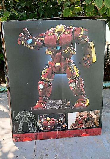 180 işarəli sxem konstruktorlar: İron Man “Hulkbuster” konstruktorseti - Mövzu: Marvel Infinity Saga – — 2