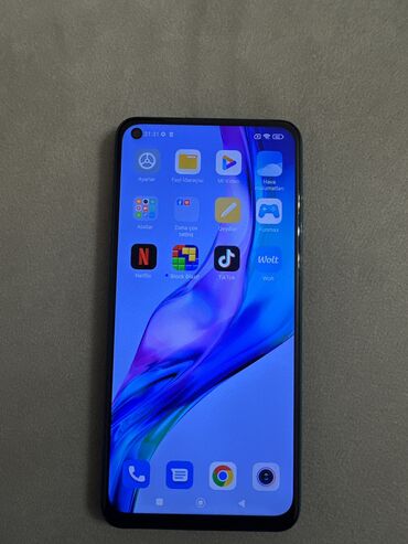 Xiaomi: Xiaomi Redmi Note 9, 64 GB, rəng - Göy, 
 Düyməli, Barmaq izi, Face ID