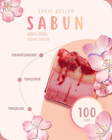 Gözəllik və sağlamlıq: 🍒 Berry Bliss — albalı ətirli təmizləyici sabun. Dərin təmizlik və — 2