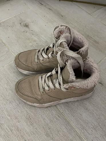 nici: Skechers zimske patike/čizme – bež - Model: visoke patike sa toplom — 4