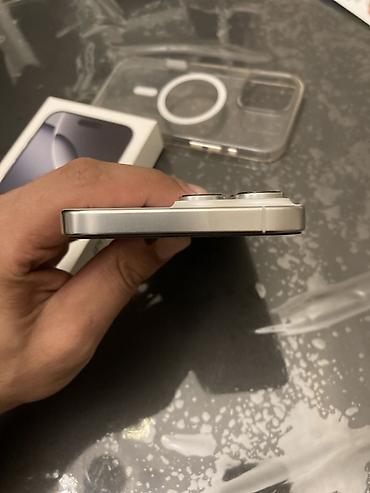 macbook air m2 qiymeti: IPhone 16 Pro Max, 256 GB, Ağ, Face ID — 7