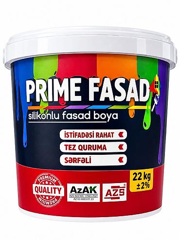 canamaz nədir: Silikonlu Fasad üçün boya, 22 kq, Suya davamlı — 2