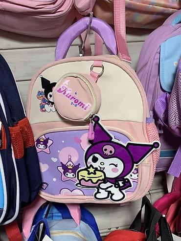 Детский рюкзак Kuromi (Sanrio) - Яркий дизайн с персонажем Kuromi