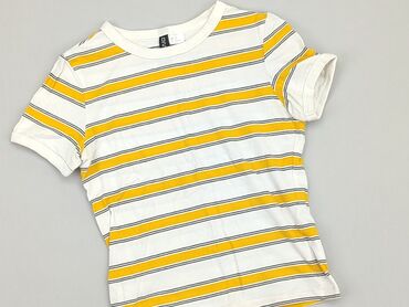 bluzki w cekiny damskie: T-shirt, H&M, XS (EU 34), condition - Fair