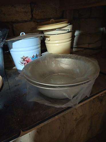 Tava-qazan dəstləri: Qazan, rəng - Ağ — 10