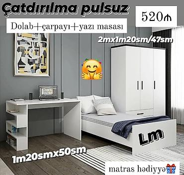 qiz oglan el sekilleri: Uşaq və gənc otağı mebeli yeni dəst — 1