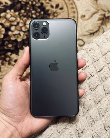 айфон про12: IPhone 11 Pro Max, Б/у, 64 ГБ, Защитное стекло, Чехол, 89 %