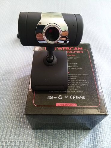 staklo za rernu: PC Usb Web Camera Sa Mikrofonom rotira se 360 stepeni Za sve Windowse