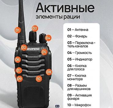 Рации и диктофоны: Baofeng BF-888S — профессиональный комплект раций (2 шт.) для надежной — 4