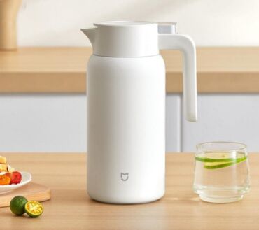 кнопка блочка: Термос Xiaomi Mijia Thermos Kettle 1.8L (MJBWH01PL). Mijia Insulation