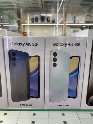 Samsung: Samsung Galaxy A15, Новый, 128 ГБ, цвет - Синий