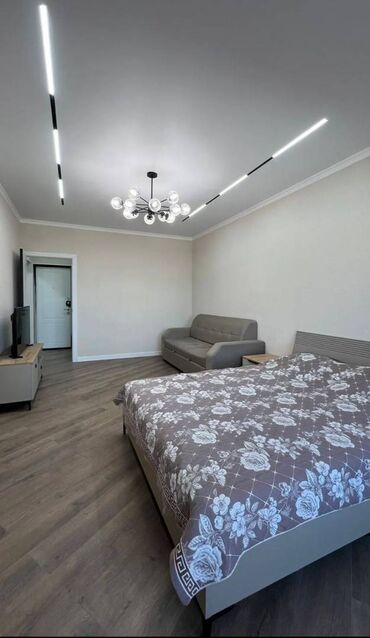 дома село кок жар: 1 комната, 54 м², 108 серия, 7 этаж, Евроремонт