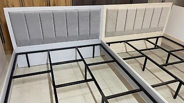 Двуспальные кровати: Двухспальная кровать размер 200×160см. Основание металлический каркас — 18