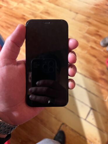 iphone 12 в баку: IPhone 12 mini, Черный, Гарантия, Отпечаток пальца, Face ID