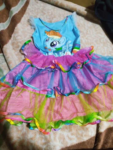 Donlar: Rəngarəng qız uşağı paltarı – “My Little Pony” motivli - Üst hissə — 1