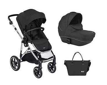 95 just do it: KikkaBoo kolica Thea 3in1 set sa autosedištem i tvrdom korpom – Black — 2