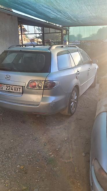 vw bora: Mazda 6: 2003 г., 2.2 л, Автомат, Газ, Универсал — 2