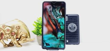 Samsung: Samsung Galaxy A10, Б/у, 32 ГБ, цвет - Синий, 2 SIM