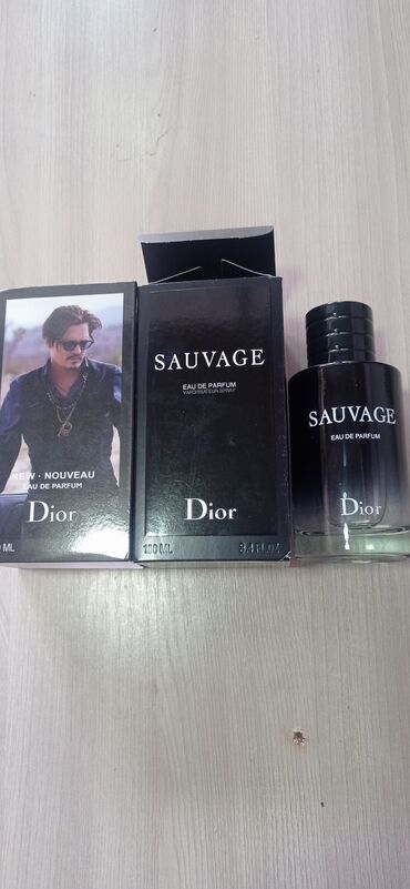 мужские парфюмерия: Мужские духи sauvage.оригинал
