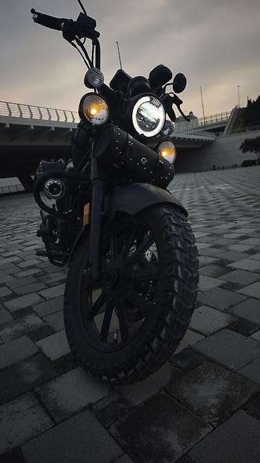 255 35 19: Istiqlal deyirler Mənə görə Qara TANK dir . Kruizer tipli motosiklet — 6