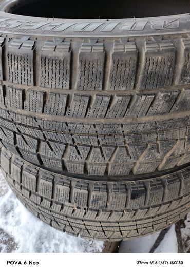 Шины: Шины 55 / R 17, Зима, Б/у, Пара, Легковые, Япония, Bridgestone