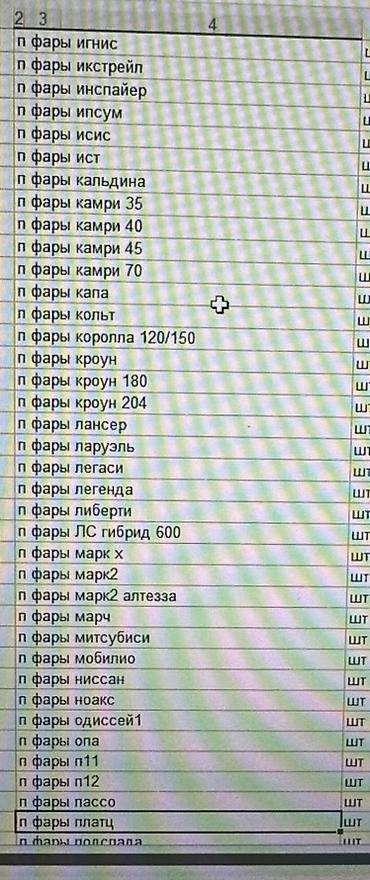 фонари освещения: Автомобильные передние и задние фары (головной свет и стоп-фонари) для — 2