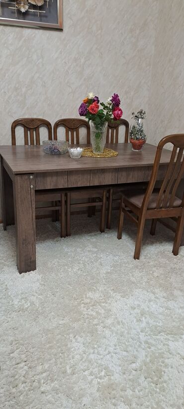 resepşn stolu: Qonaq masası, Yeni, Açılan, Dördbucaq masa