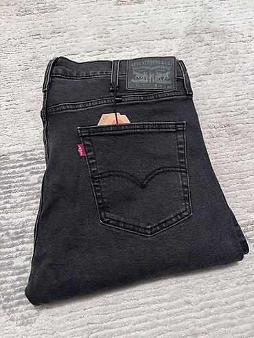 Джинсы: Джинсы Levi’s, классический черный деним 100 % ОРИГИНАЛ !!! Made in — 10