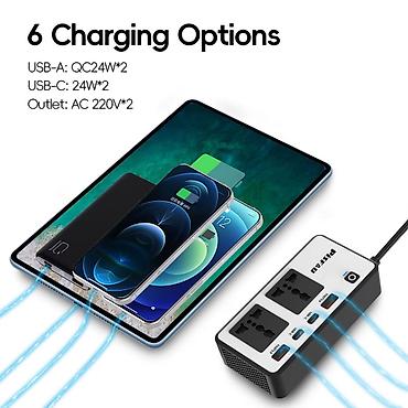 vita avto: 200W Avto DC/AC 12v-220v inverter 200W gücündə, avtomobil üçün — 4
