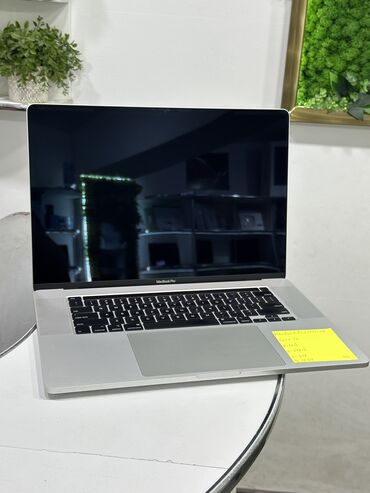 бишкек ноутбук: Ноутбук, Apple, 16 ГБ ОЭТ, Intel Core i7, 16 ", Колдонулган, Жумуш, окуу үчүн, эс тутум SSD