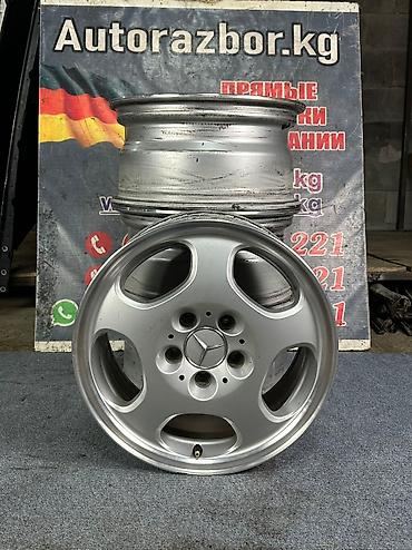 mekab: Литые Диски R 16 Mercedes-Benz, Комплект, отверстий - 5, Б/у — 2