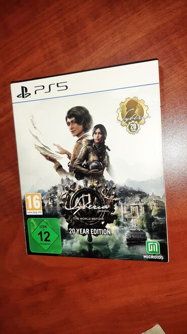 ps5 azn: Syberia the world before игра с русской озвучкой диск в превосходном