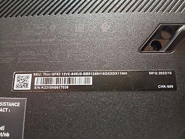MSI: İşlənmiş MSI, 15.6 ", Intel Core i5, 1 TB — 3