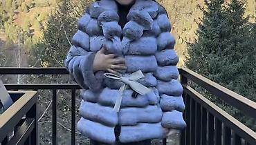 норка жилет: Шуба, Короткая модель, M, L — 1