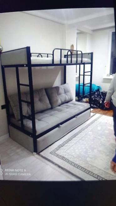 Двухъярусные кровати: Двухъярусная кровать, Новый, С выкатной системой — 12