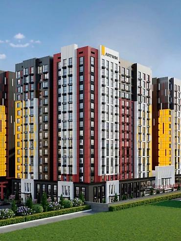 алмаатинка: 2 комнаты, 55 м², Технопарк Элитка, 15 этаж, ПСО (под самоотделку) — 1